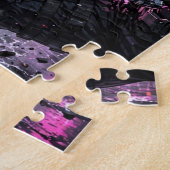 Cyberpunk-Samurai-Duell Puzzle (Seite)