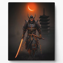Cyberpunk Samurai Futuristic Warrior