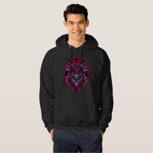 Cyberpunk Samurai Oni Kapuzenpullover Hoodie