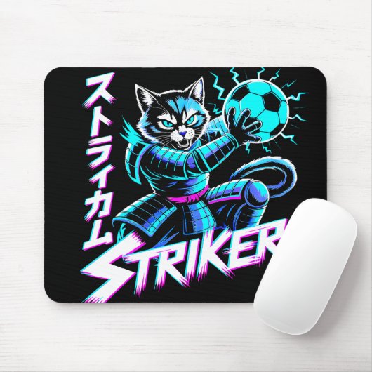Cyberpunk Samurai Striker Gaming For E-sports  Mousepad (Mit Mouse)