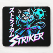 Cyberpunk Samurai Striker Gaming For E-sports  Mousepad (Vorne)