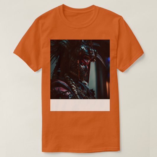 Cyberpunk Samurai Warrior A I Generated Art Artifi T-Shirt (Design vorne)