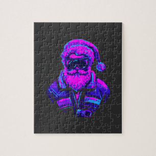Cyberpunk Santa Claus Puzzle
