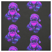 Cyberpunk Santa Claus Stoff (Muster)