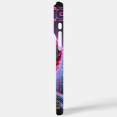 Cyberpunk Skull Case-Mate iPhone Hülle (Rückseite / Links)