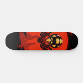 Cyberpunk-Spinne Skateboard (Horizontal)