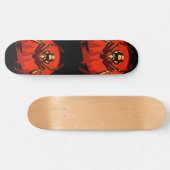Cyberpunk-Spinne Skateboard (Horizontal)