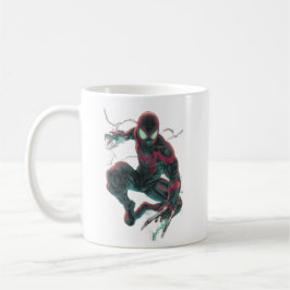 Cyberpunk-Spinne-Tasse Neon-Geometrie-Coder-Kaffee Kaffeetasse