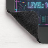 Cyberpunk-Status-Gaming-Level-100-Mauspad Mousepad (Ecke)
