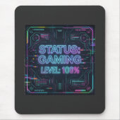 ​Cyberpunk Status Gaming Level 100 mousepad  (Vorne)