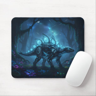 Cyberpunk Stegosaurus Gaming-Mauspad Mousepad