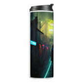Cyberpunk Street Thermal Tumbler Thermosbecher (Nach links gedreht)
