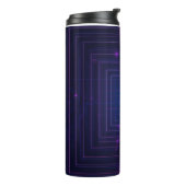 Cyberpunk-Systemzugang Personalisiert Neon  Thermosbecher (Nach links gedreht)