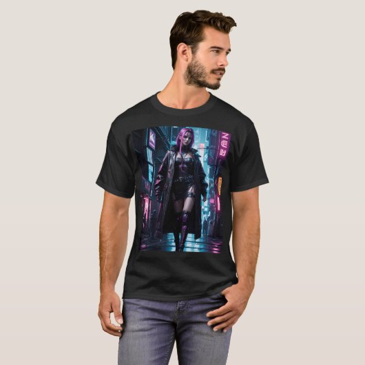 Cyberpunk T-Shirt (Vorne ganz)