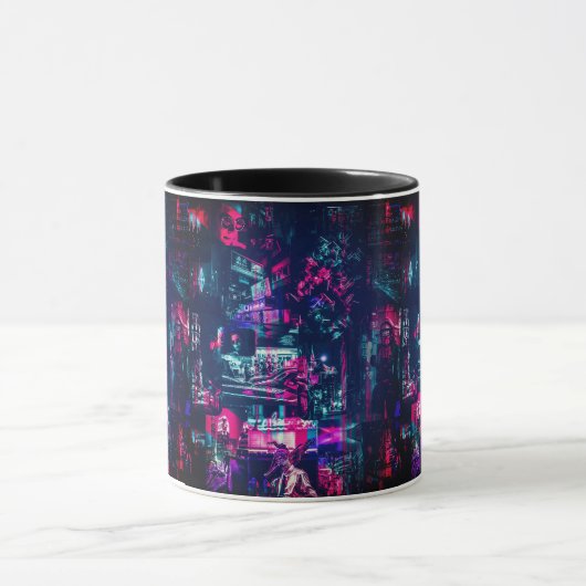 Cyberpunk-Tasse Tasse (Zentrum)
