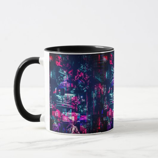 Cyberpunk-Tasse Tasse (Links)
