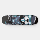 Cyberpunk-Tech-Biber-Deck Skateboard (Horizontal)