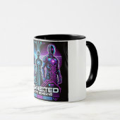Cyberpunk Tech Friends Digital Bond Tasse (VorderseiteRechts)