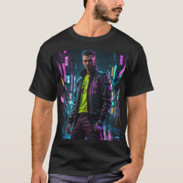 Cyberpunk Themed T - Shirt