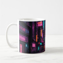 Cyberpunk-Themed-Tasse