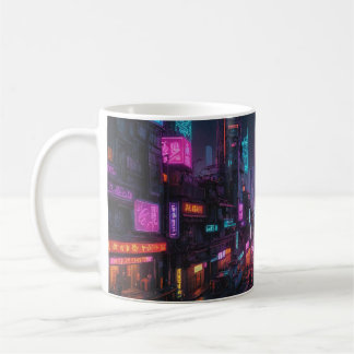 Cyberpunk-Themed-Tasse Kaffeetasse