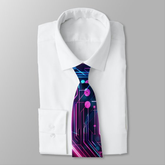 Cyberpunk Tie /Cyberpunk Krawatte (Gebunden)