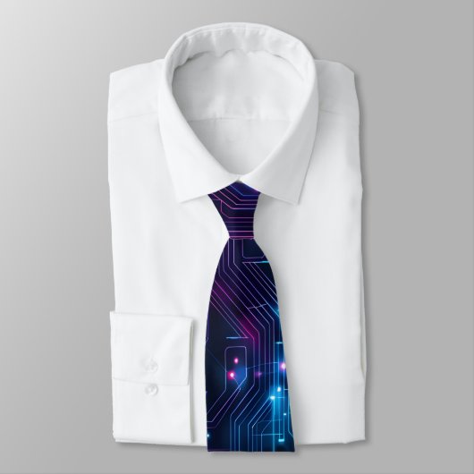 Cyberpunk Tie /Cyberpunk Krawatte (Gebunden)