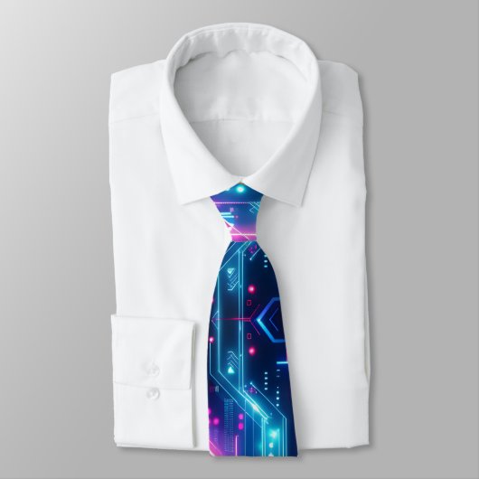 Cyberpunk Tie /Cyberpunk Krawatte (Gebunden)