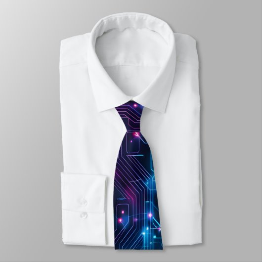 Cyberpunk Tie /Cyberpunk Krawatte (Gebunden)
