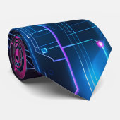 Cyberpunk Tie /Cyberpunk Krawatte (Gerollt)