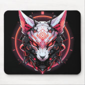 Cyberpunk-Tier Mousepad (Vorne)