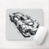 Cyberpunk-Tintenpatronen Mousepad (Mit Mouse)