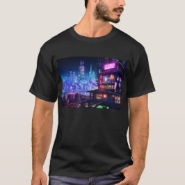 Cyberpunk Tokyo Ramen House T-Shirt