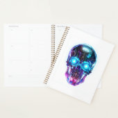 Cyberpunk-Totenkopf-König Planer (Anzeige)