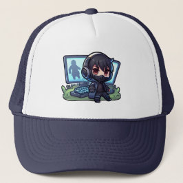 Cyberpunk Truckerkappe