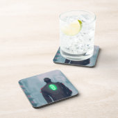 Cyberpunk-Untersetzer aus hartem Kunststoff Getränkeuntersetzer (Rechte Seite)