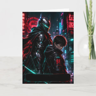 Cyberpunk-Väter-Erbe-Karte Karte