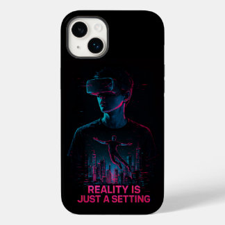 Cyberpunk VR Gamer Ästhetisches iPhone Case