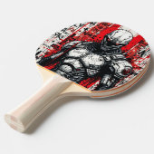 Cyberpunk Warrior Graffiti Ping Pong Paddle - Tischtennis Schläger (Vorderseite)