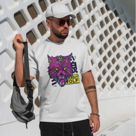 Cyberpunk Wolf T-Shirt