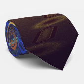 Cyberpunkscifi-futuristische Krawatte (Gerollt)