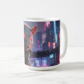 CyberRatte Kaffeetasse (VorderseiteRechts)