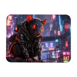 CyberRatte Magnet