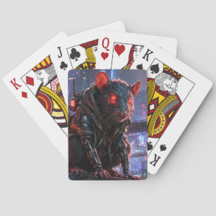 CyberRatte Spielkarten