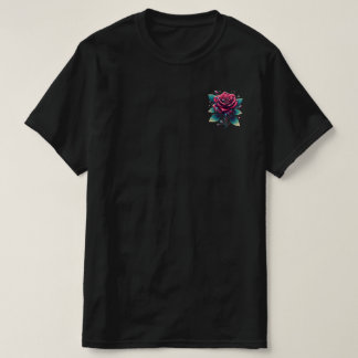 CyberRosa Pocket Rose T - Shirt für Männer