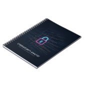 Cybersecurity-Analyst - Code & Protect Notizblock (Linke Seite)