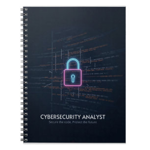Cybersecurity-Analyst - Code & Protect Notizblock