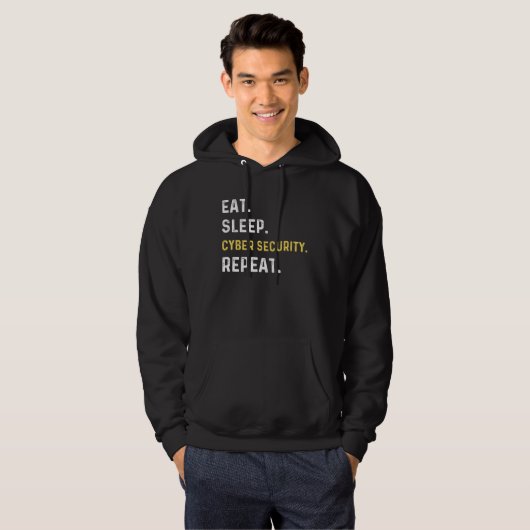 Cybersecurity Analyst technology engineer cyber se Hoodie (Vorne ganz)