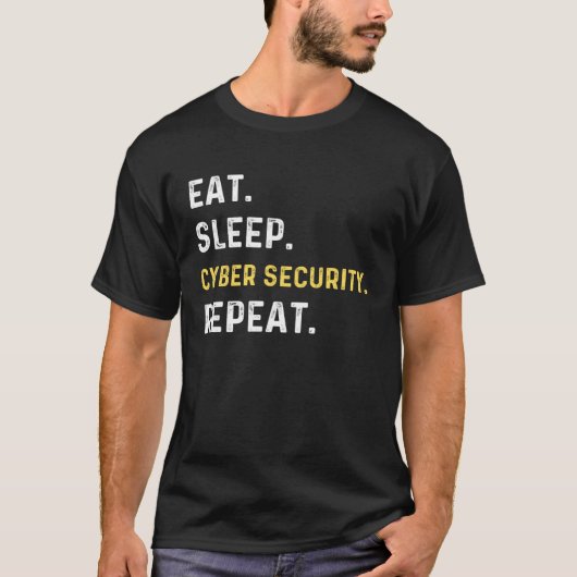 Cybersecurity Analyst technology engineer cyber se T-Shirt (Vorderseite)