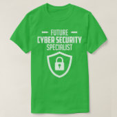 Cybersecurity Computer Security Cyber Security Spe T-Shirt (Design vorne)